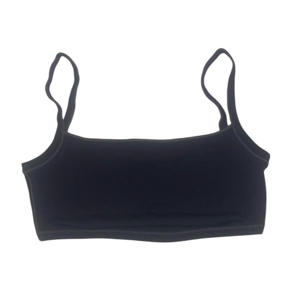 SKIMS Seamless Modal Square Neck Bralette Ash Grey Size Small - Picture 2 of 4